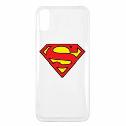 Чехол для Xiaomi Redmi 9a Superman Symbol - PrintSalon