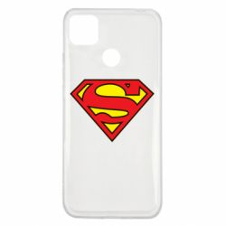 Чехол для Xiaomi Redmi 9c Superman Symbol - PrintSalon
