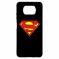 Чехол для Xiaomi Poco X3 Superman Symbol - PrintSalon