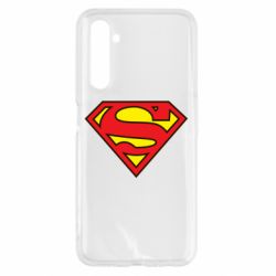 Чехол для Realme 6 Superman Symbol - PrintSalon