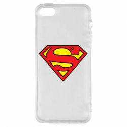 Чехол для iPhone5/5S/SE Superman Symbol - PrintSalon