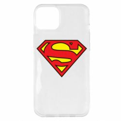Чехол для iPhone 14 Plus Superman Symbol - PrintSalon