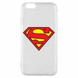 Чехол для iPhone 6/6S Superman Symbol - PrintSalon