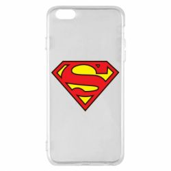 Чехол для iPhone 6 Plus/6S Plus Superman Symbol - PrintSalon