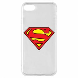 Чехол для iPhone 7 Superman Symbol - PrintSalon