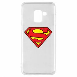 Чехол для Samsung A8 2018 Superman Symbol - PrintSalon
