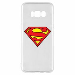 Чехол для Samsung S8 Superman Symbol - PrintSalon