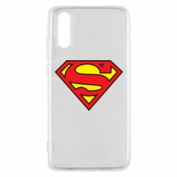 Чехол для Huawei P20 Superman Symbol - PrintSalon