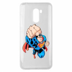 Чохол для Xiaomi Pocophone F1 Супермен Комікс - PrintSalon