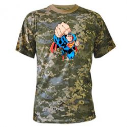 Камуфляжна футболка Супермен Комікс - PrintSalon
