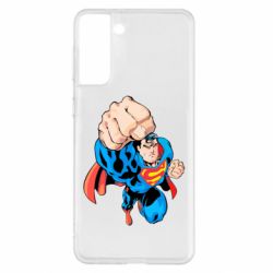 Чохол для Samsung S21+ Супермен Комікс - PrintSalon