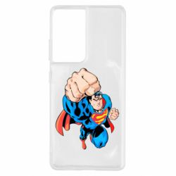 Чохол для Samsung S21 Ultra Супермен Комікс - PrintSalon