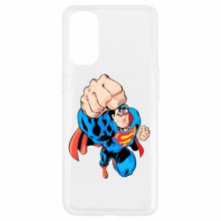 Чохол для Oppo Reno 4Супермен Комікс - PrintSalon