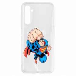 Чохол для Realme 6 Супермен Комікс - PrintSalon