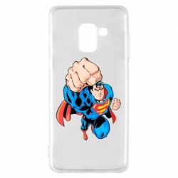 Чохол для Samsung A8 2018 Супермен Комікс - PrintSalon