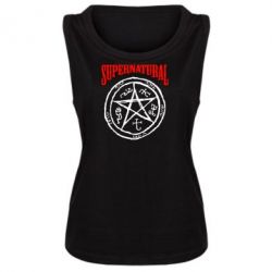 Майка жіноча Supernatural коло - PrintSalon