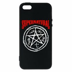 Чохол для iphone 5/5S/SE Supernatural коло - PrintSalon