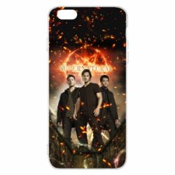 Чехол для iPhone 6 Plus/6S Plus Supernatural Sam, Dean and Cass - PrintSalon