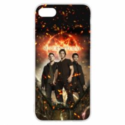 Чехол для iPhone 7 Supernatural Sam, Dean and Cass