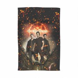 Полотенце с принтом Supernatural Sam, Dean and Cass
