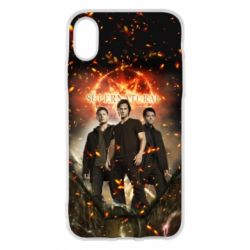 Чехол для iPhone X/Xs Supernatural Sam, Dean and Cass - PrintSalon
