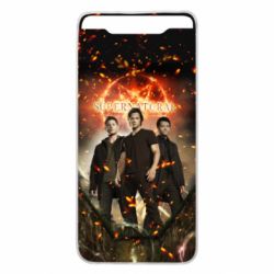 Чехол для Samsung A80 Supernatural Sam, Dean and Cass - PrintSalon