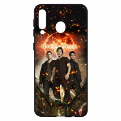 Чехол для Samsung M30 Supernatural Sam, Dean and Cass - PrintSalon
