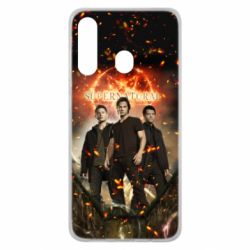 Чехол для Samsung M40 Supernatural Sam, Dean and Cass - PrintSalon