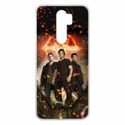 Чехол для Xiaomi Redmi Note 8 Pro Supernatural Sam, Dean and Cass - PrintSalon
