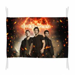 Прапор Supernatural Sam, Dean and Cass