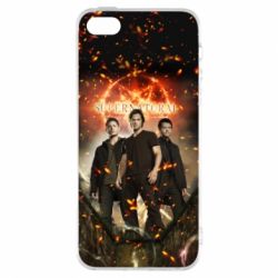 Чехол для iPhone5/5S/SE Supernatural Sam, Dean and Cass - PrintSalon