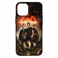Чехол для iPhone 12 mini Supernatural Sam, Dean and Cass - PrintSalon