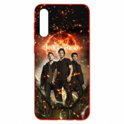 Чехол для Samsung A50 Supernatural Sam, Dean and Cass - PrintSalon