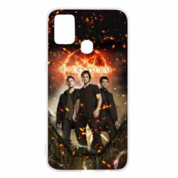 Чехол для Samsung M31 Supernatural Sam, Dean and Cass - PrintSalon