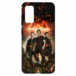 Чехол для Samsung S20 Supernatural Sam, Dean and Cass - PrintSalon