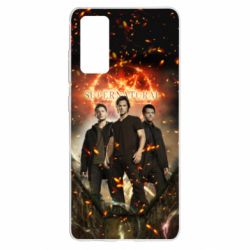 Чехол для Samsung S20 FE Supernatural Sam, Dean and Cass - PrintSalon