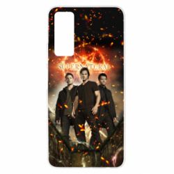 Чехол для Huawei P Smart 2021 Supernatural Sam, Dean and Cass - PrintSalon