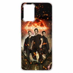Чехол для Oppo A74 4G Supernatural Sam, Dean and Cass - PrintSalon