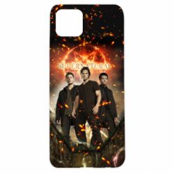 Чехол для Oppo A92s Supernatural Sam, Dean and Cass - PrintSalon