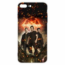 Чехол для iPhone 8 Plus Supernatural Sam, Dean and Cass - PrintSalon