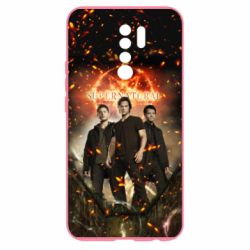 Чехол для Xiaomi Redmi 9 Supernatural Sam, Dean and Cass-PrintSalon Чехол для Xiaomi Redmi 9 Supernatural Sam, Dean and Cass