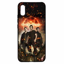 Чехол для Xiaomi Redmi 9a Supernatural Sam, Dean and Cass - PrintSalon