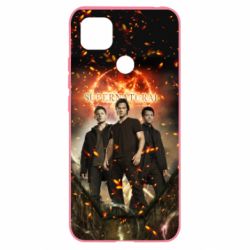 Чехол для Xiaomi Redmi 9c Supernatural Sam, Dean and Cass - PrintSalon