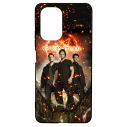 Чехол для Xiaomi Poco F3/K40 Supernatural Sam, Dean and Cass - PrintSalon