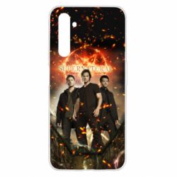 Чехол для Realme 6 Supernatural Sam, Dean and Cass - PrintSalon