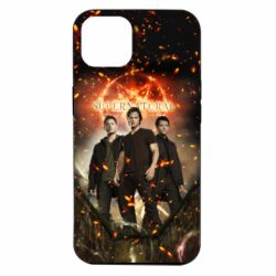 Чехол для iPhone 14 Supernatural Sam, Dean and Cass - PrintSalon