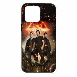 Чехол для iPhone 14 Pro Max Supernatural Sam, Dean and Cass - PrintSalon