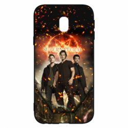 Чехол для Samsung J3 2017 Supernatural Sam, Dean and Cass - PrintSalon