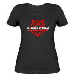 Женская футболка Supernatural