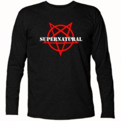 Футболка с длинным рукавом Supernatural - PrintSalon